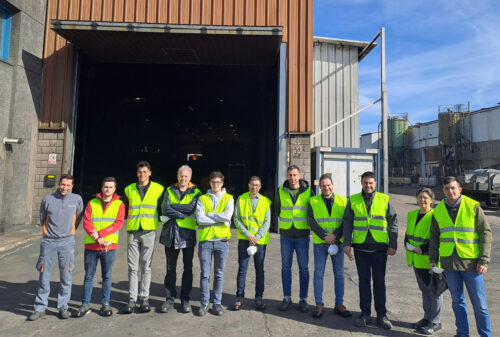 The Structural Integrity research group of the University of Burgos visits our foundry