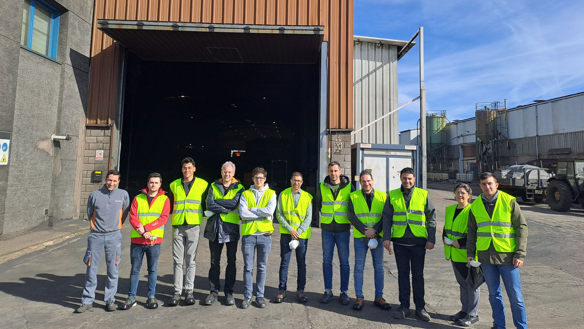 The Structural Integrity research group of the University of Burgos visits our foundry